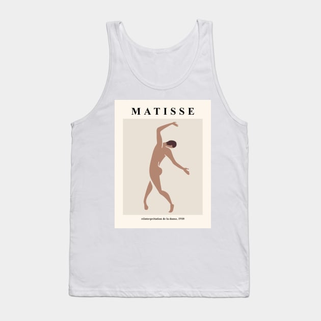 Henri Matisse The Dance Reworked Wall Art Prints, Posters, Tshirts, Stickers, Men, Women Tank Top by VanillaArt